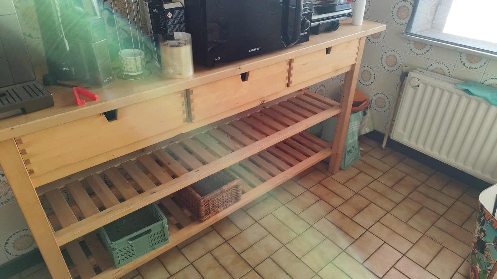 Desserte Ikea, Enlèvement
