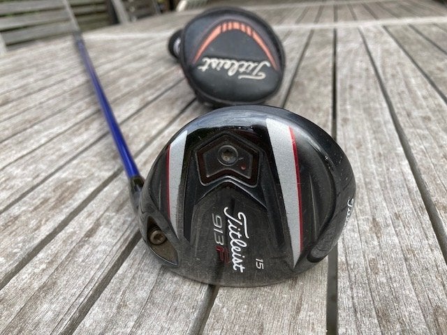 TiTleist 913F   3 Wood  15 flex-s, Enlèvement, Utilisé, Club