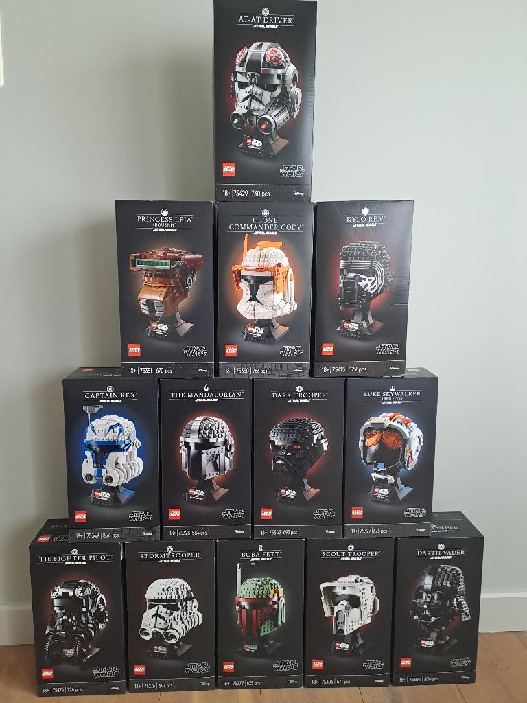 Lego Star Wars Helmet Collection - nieuw!, Ophalen, Star Wars, Lego, Nieuw