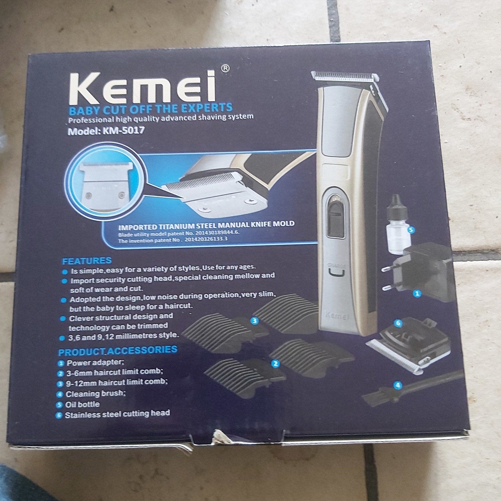 tondeuse pour cheveux tout neuf j amai utilisé, Enlèvement ou Envoi, Neuf