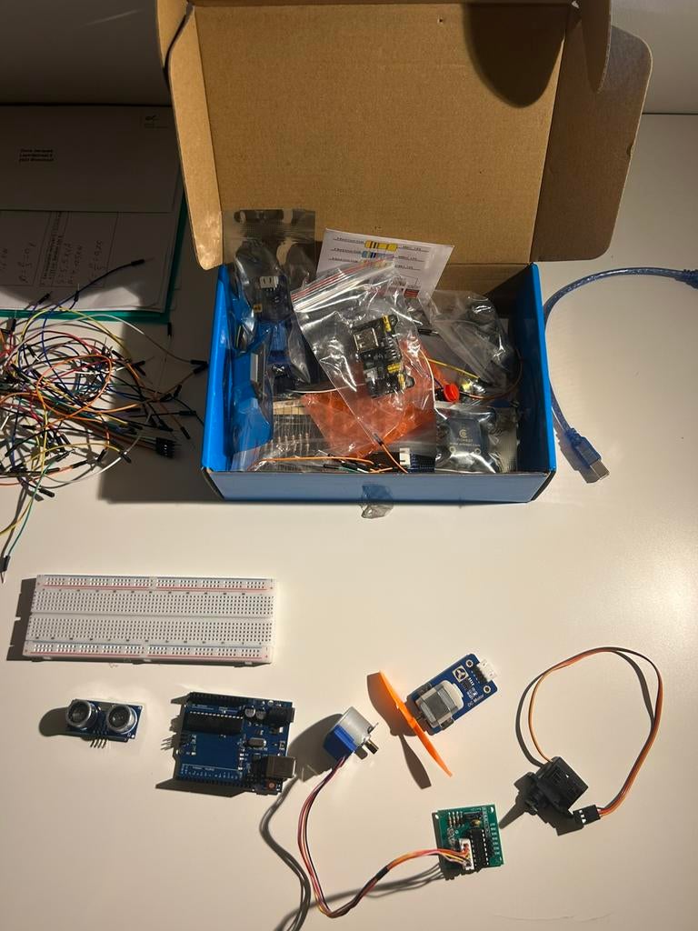 Uitgebreide arduino uno set, Computers en Software, Ophalen, Zo goed als nieuw