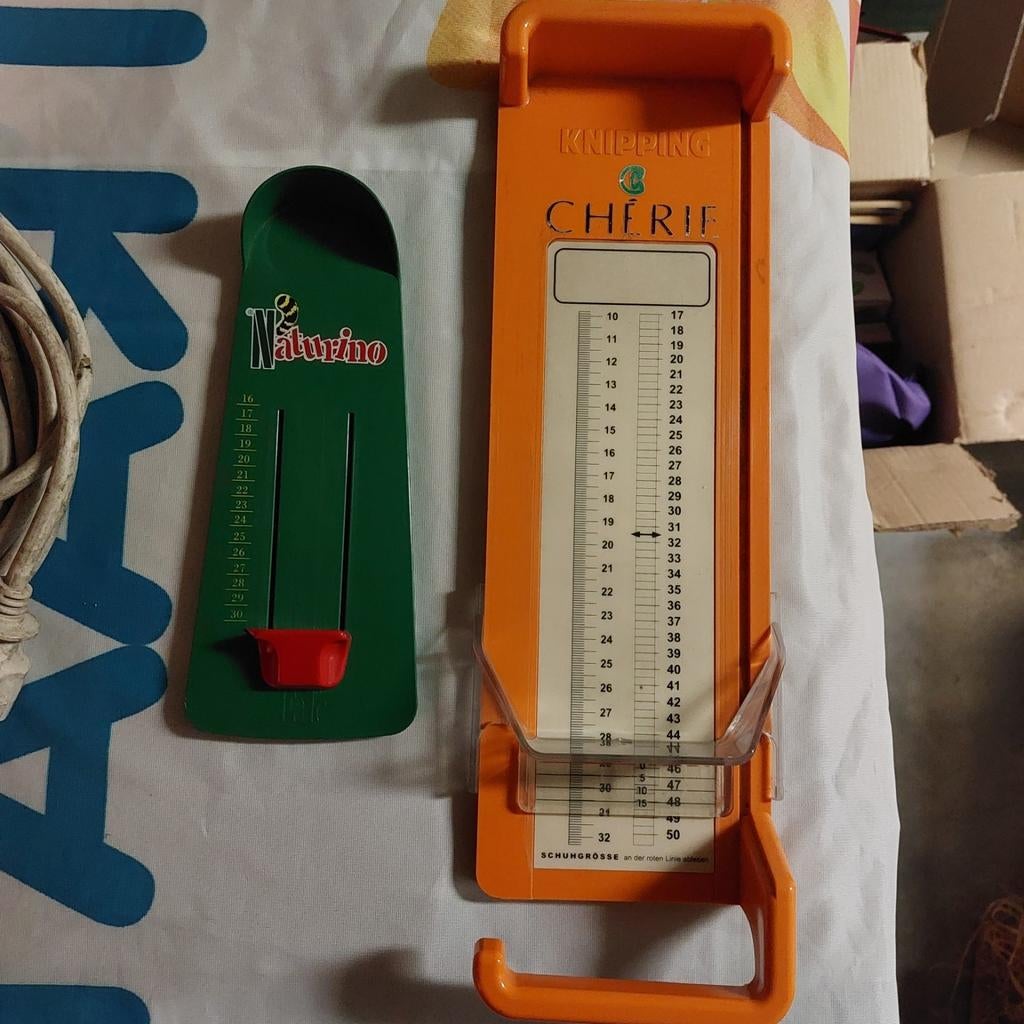 Voetmeter, schoenmaat meter, Ophalen of Verzenden