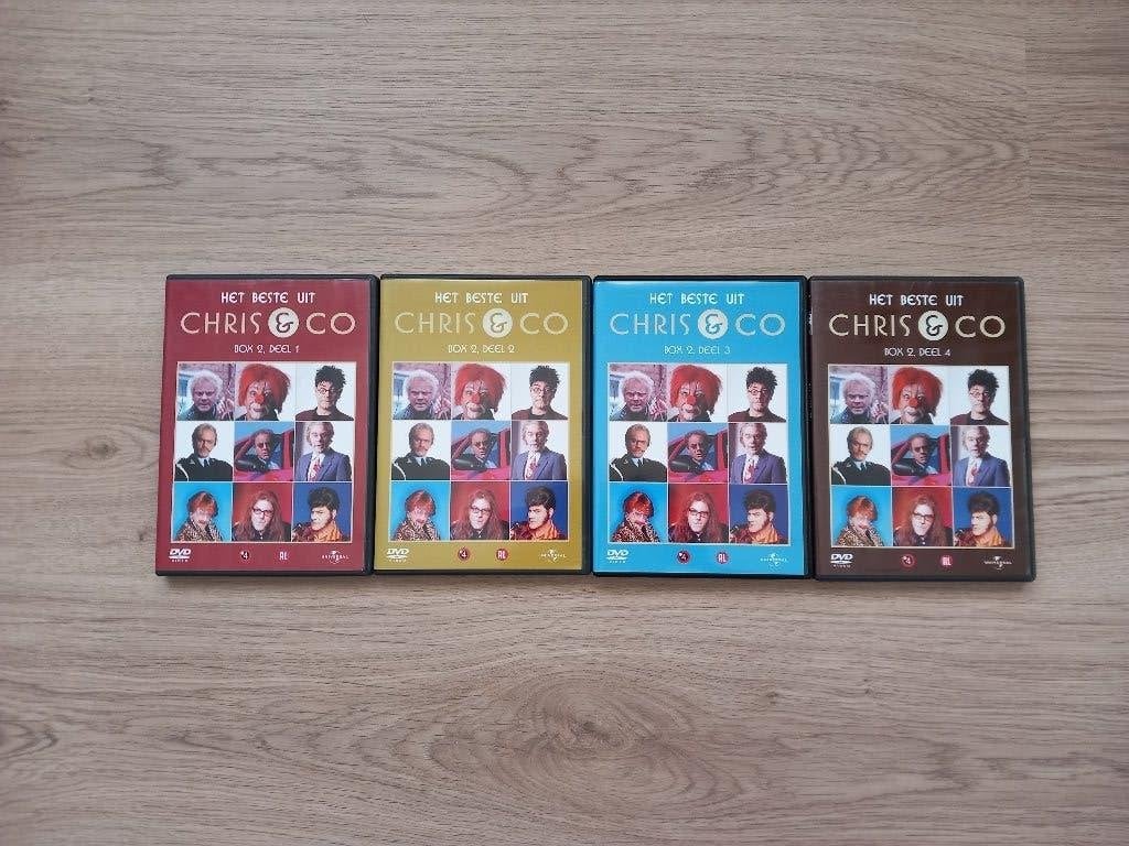 Het Beste Uit Chris & Co Box 2, delen 1, 2, 3 en 4, Cd's en Dvd's, Vanaf 6 jaar, Ophalen of Verzenden, Zo goed als nieuw, Komedie