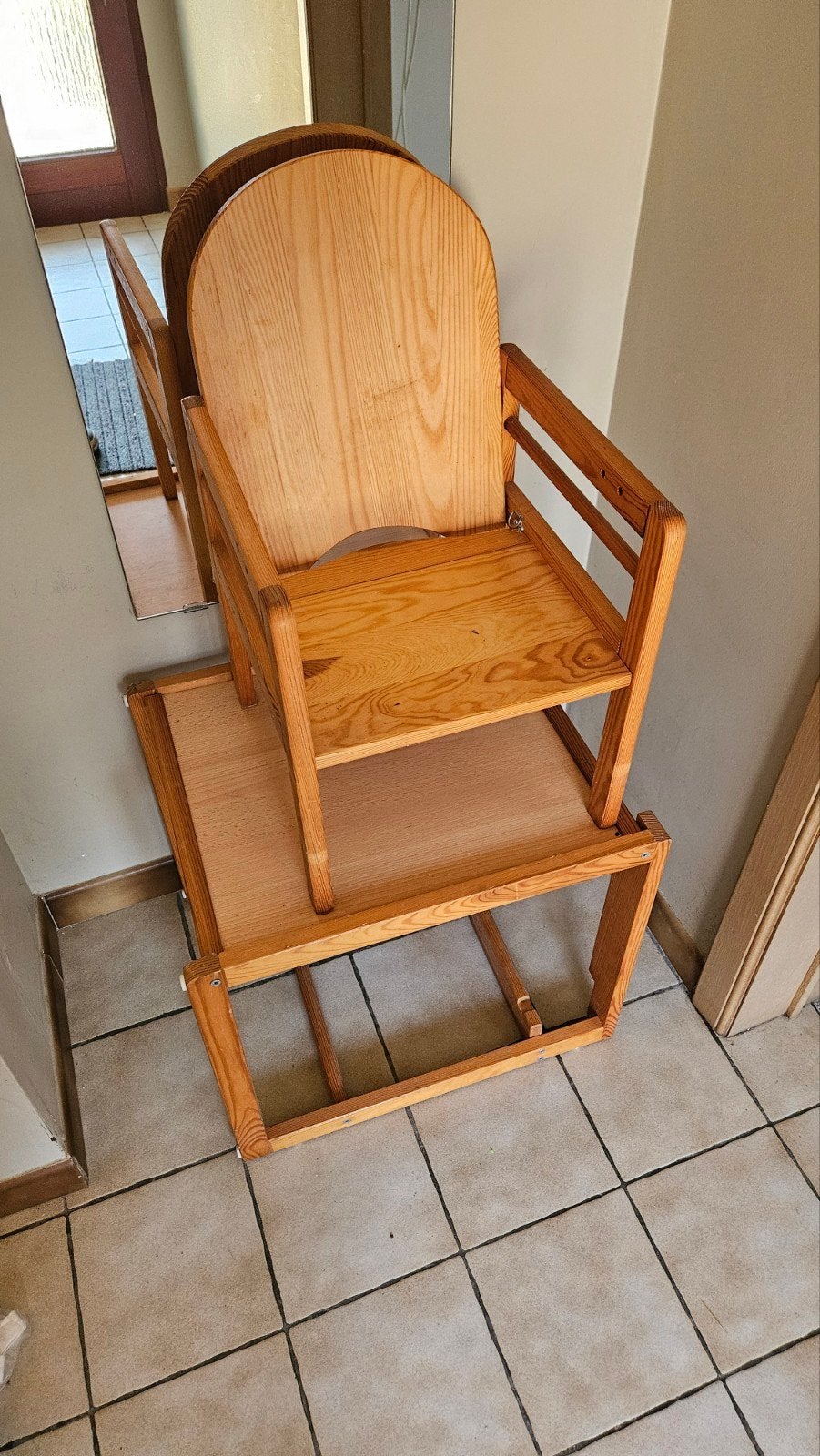 Chaise double fonction pour enfants, Enlèvement