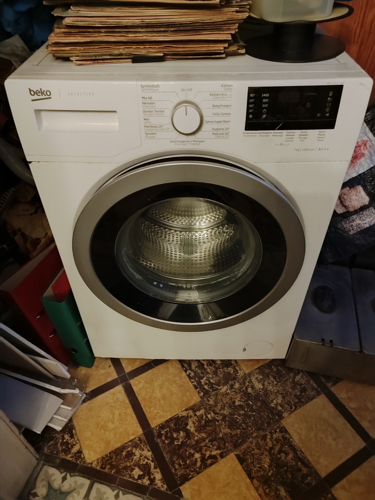 Lave linge beko selective 7kg 1400 rpm, Elektronische apparatuur, Wasmachines, Ophalen