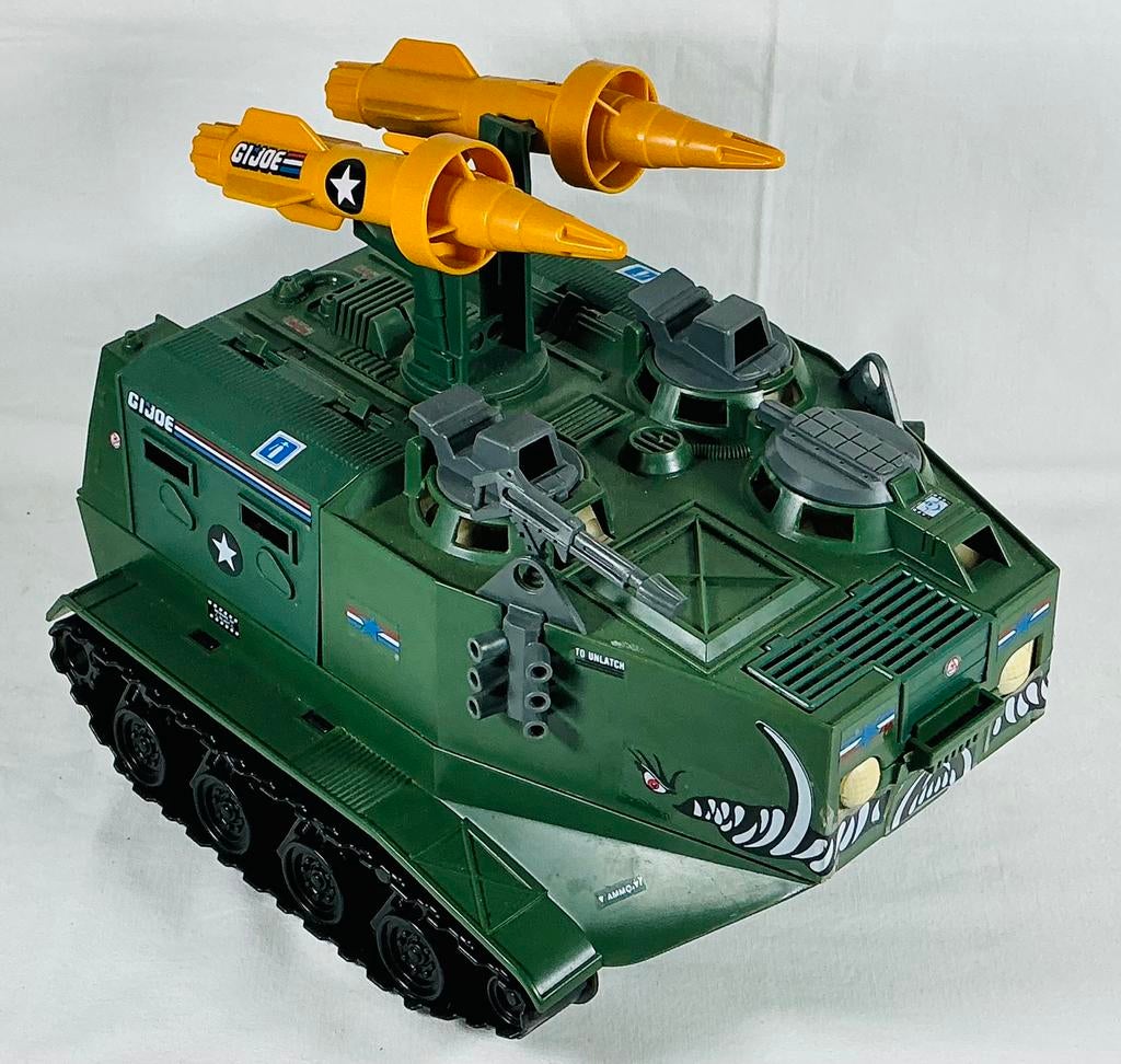 Char d'assaut GI JOE Warthog AIFV Pawtucket 1988 Hasbro, Enlèvement ou Envoi, Consumentenservice@hasbro.co.uk, T’hofvest 6d, 1702 Groot Bijgaarden