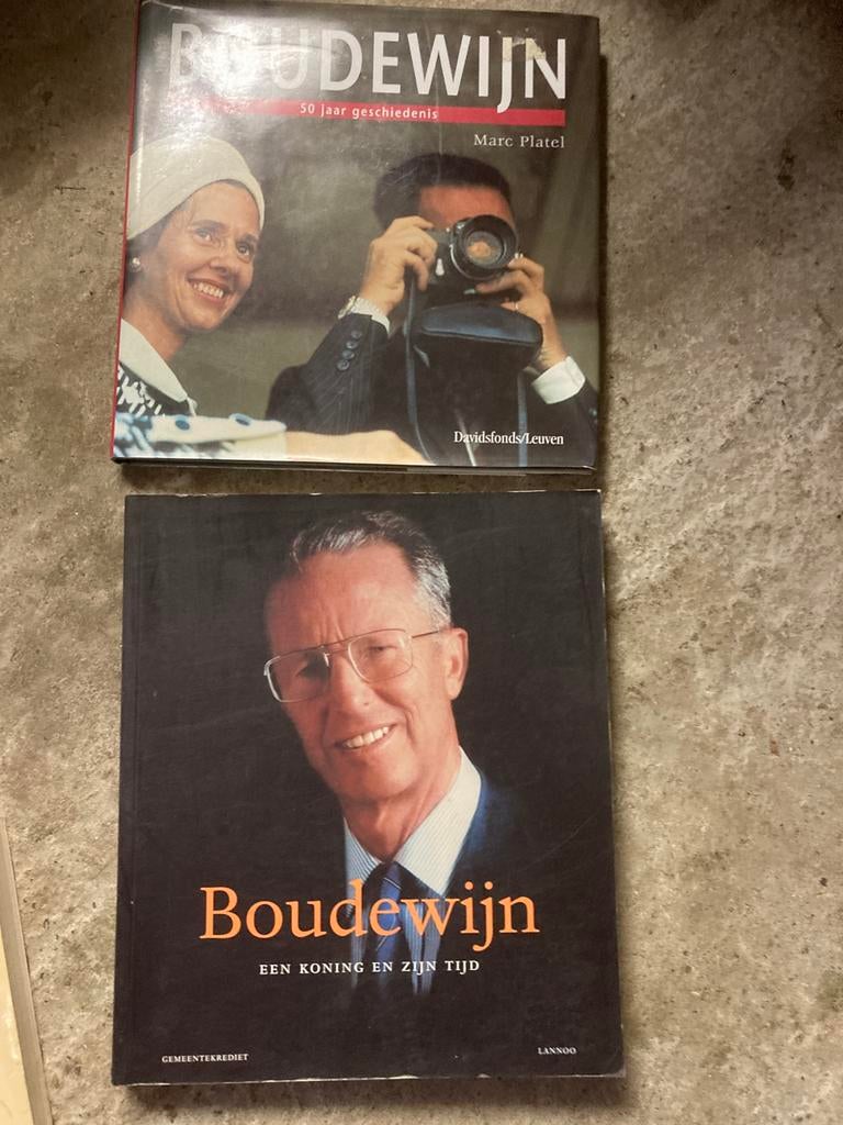 BOUDEWIJN- Fabiola 2 boeken samen €25, Enlèvement ou Envoi, Comme neuf