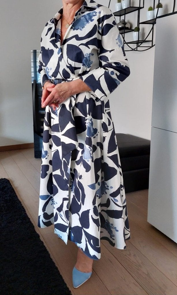Jurk ´Natan´, Kleding | Dames, Blauw, Nieuw, Ophalen, Maat 38/40 (M)