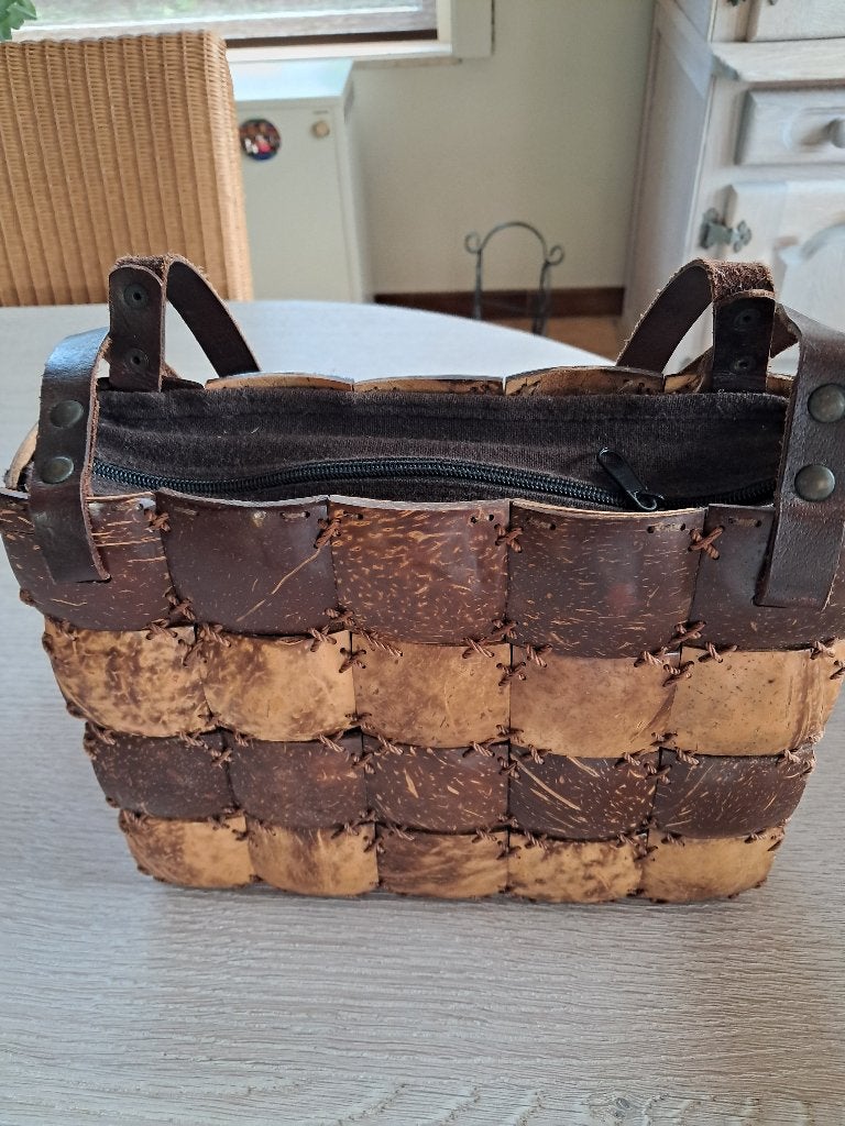handtas, Ophalen, Zo goed als nieuw, Bruin, Handtas