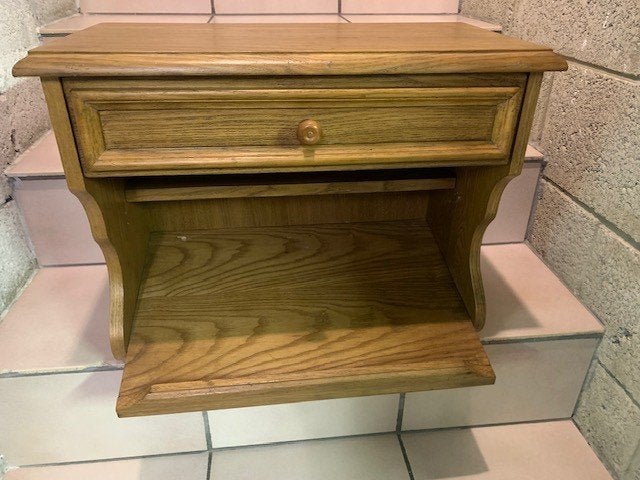 Petit meuble étagère vintage pour téléphone ou autres, Antiquités & Art, Enlèvement ou Envoi