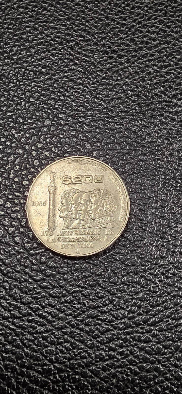 Mexico 200 peso 1985 Herdenkingsmunt, Timbres & Monnaies, Monnaies | Amérique, Enlèvement ou Envoi