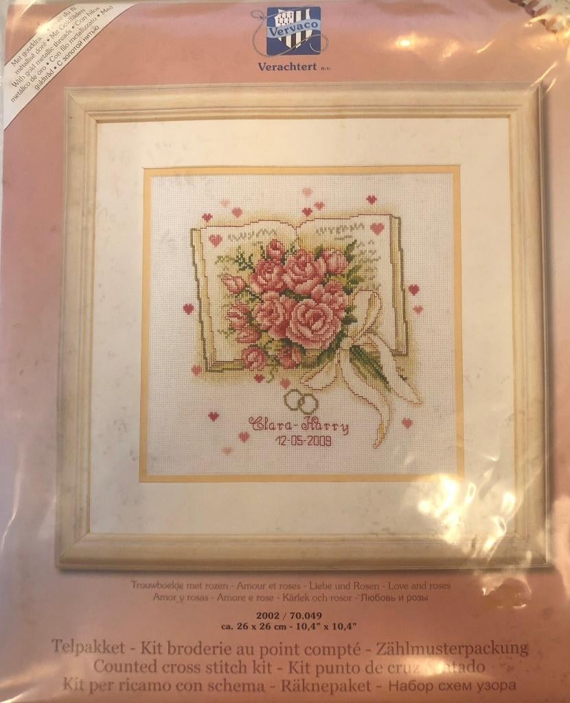 Kit de comptage des points de croix, Enlèvement ou Envoi, Neuf, Broderies à la main, Set à broder