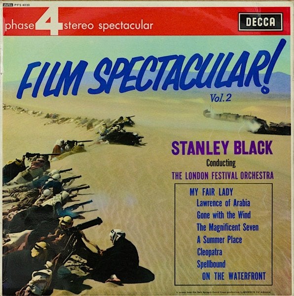 LP/ MOVIE SPECTACULAR > STANLEY BLACK, Enlèvement, Comme neuf