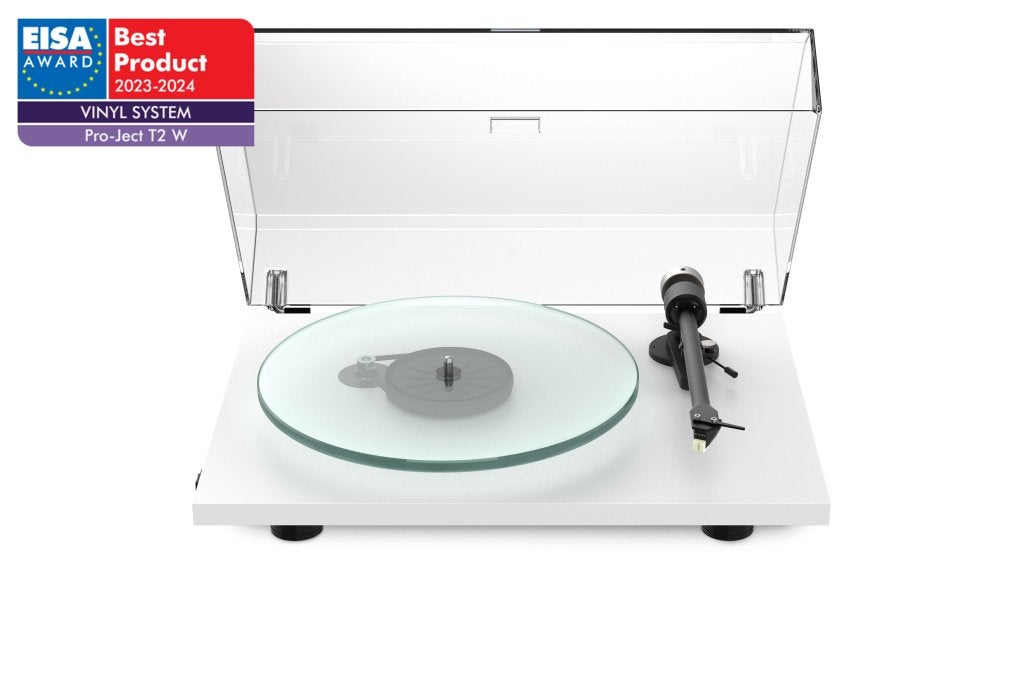 Pro-Ject | T2W | Platenspeler | Wit, TV, Hi-fi & Vidéo, Niet ingevuld, Autres marques, Tourne-disque, Enlèvement ou Envoi