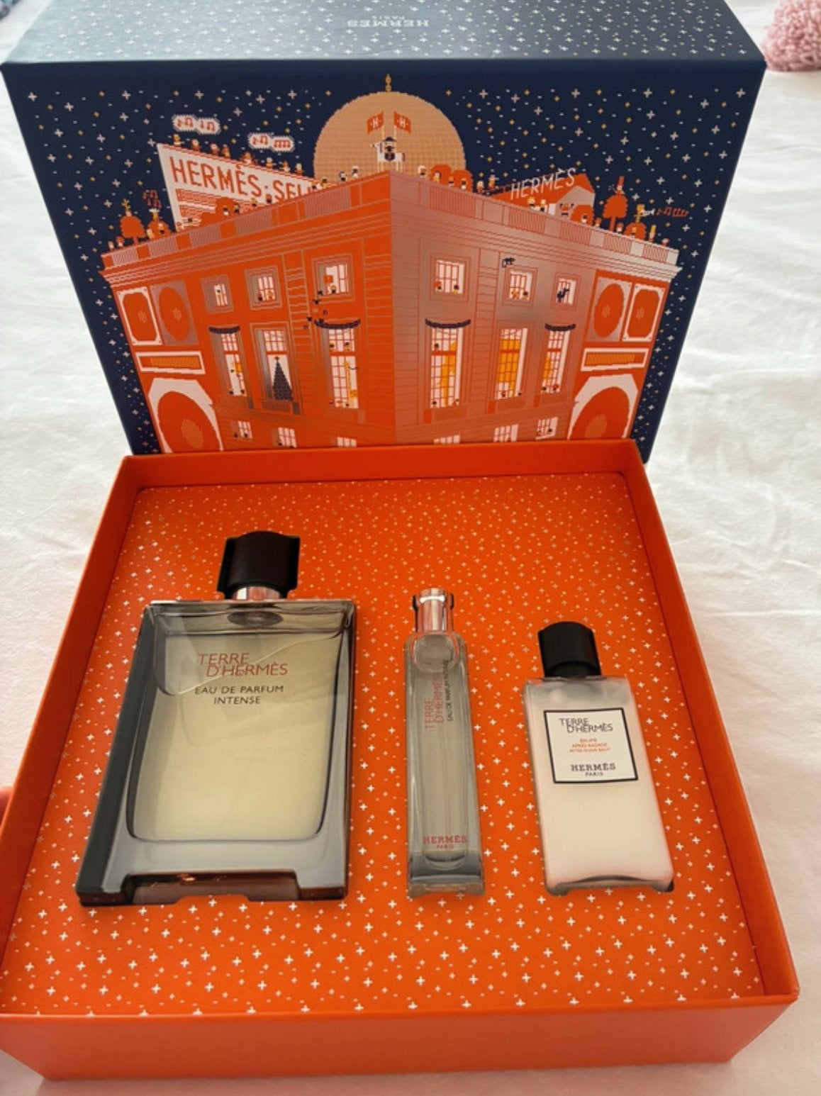 Hermes coffret terre d’hermes neuf, Collections, Parfums, Enlèvement, Neuf, Autres types, Plein