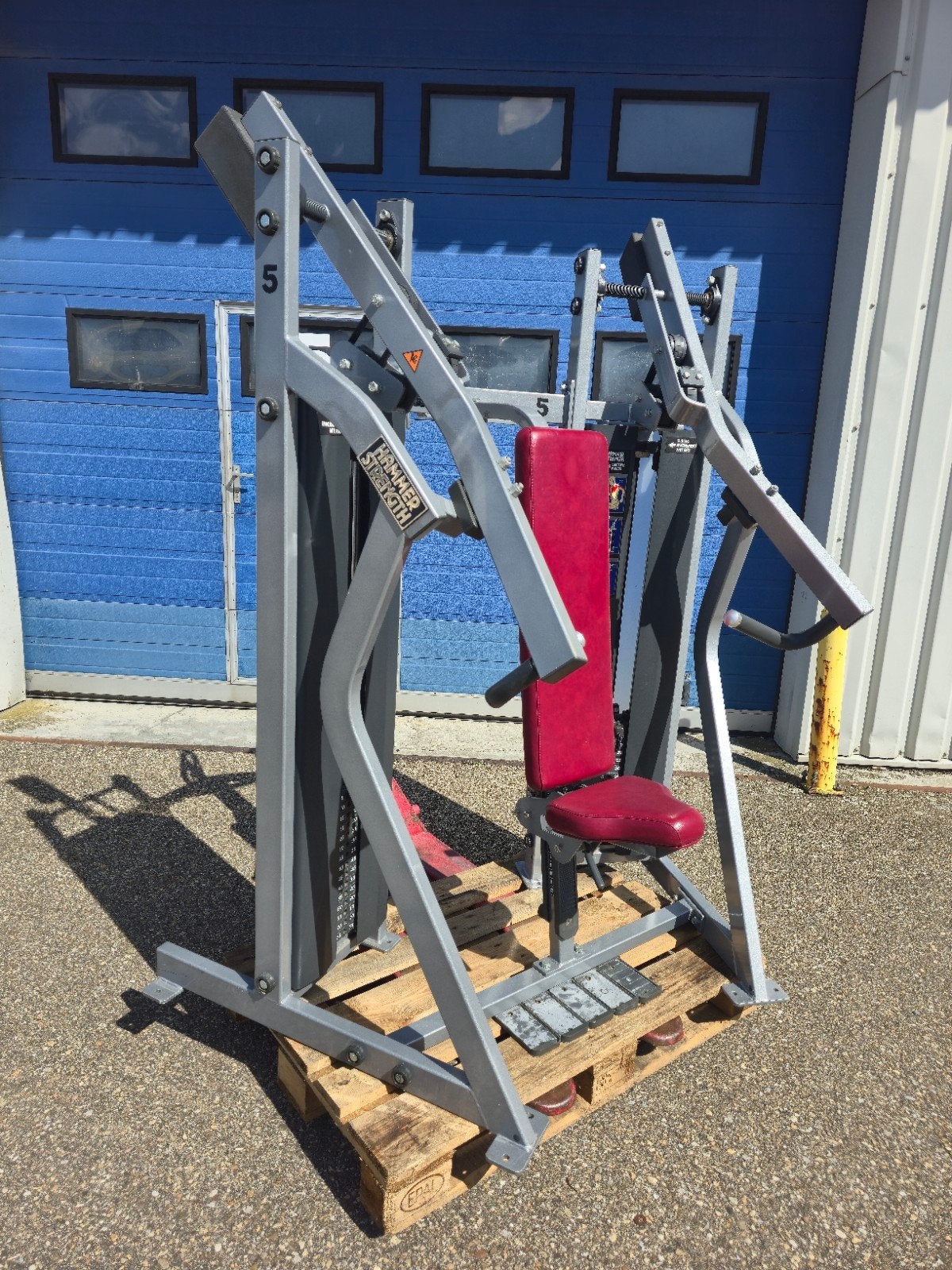 hammer strength, Sport en Fitness, Fitnessmaterialen, Ophalen, Gebruikt