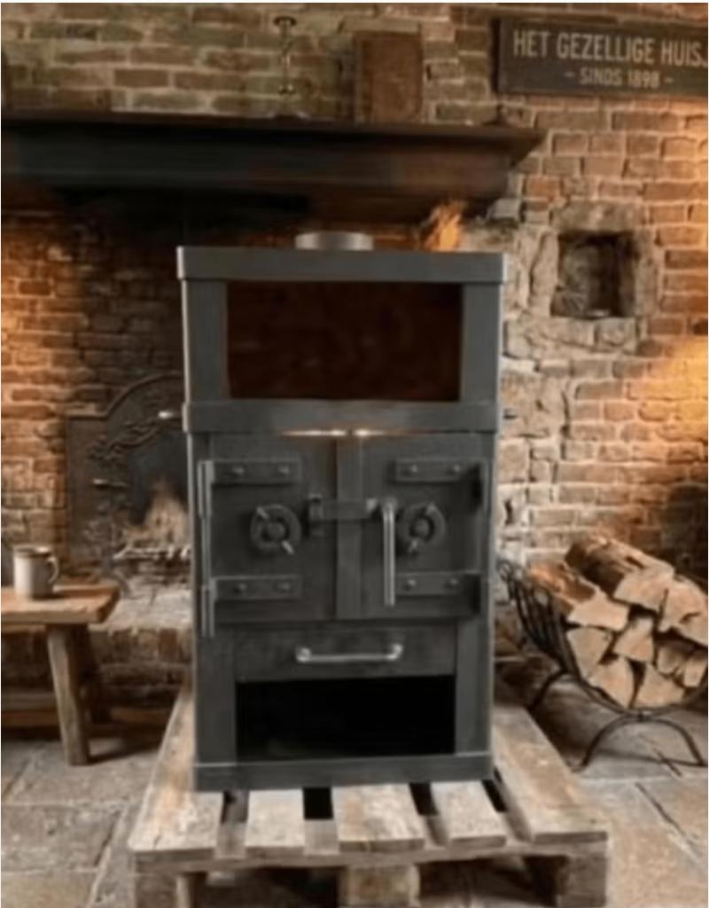 werkplaats kachel, Huis en Inrichting, Kachels, Gebruikt, Houtkachel, Ophalen