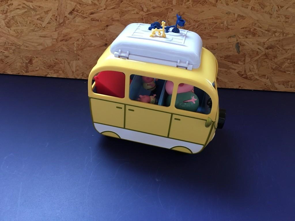 Peppa Pig-Camping Car, Kinderen en Baby's, Speelgoed |Speelgoedvoertuigen, Ophalen, Gebruikt