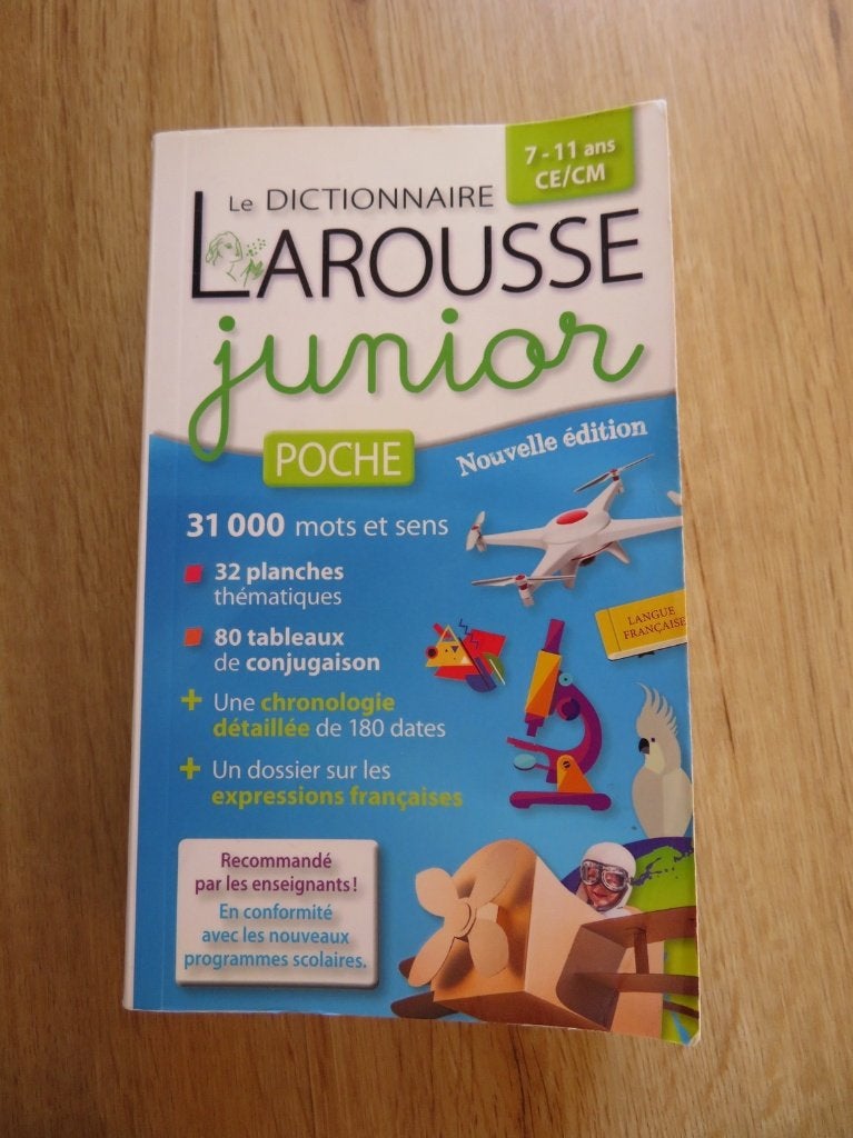 Le dictionnaire Larousse junior poche, Livres, Enlèvement, Utilisé, Autres éditeurs, Français