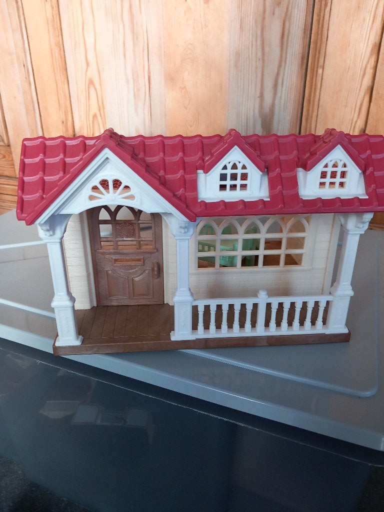 Sylvanian families maison, Kinderen en Baby's, Ophalen, Zo goed als nieuw, Poppenhuis
