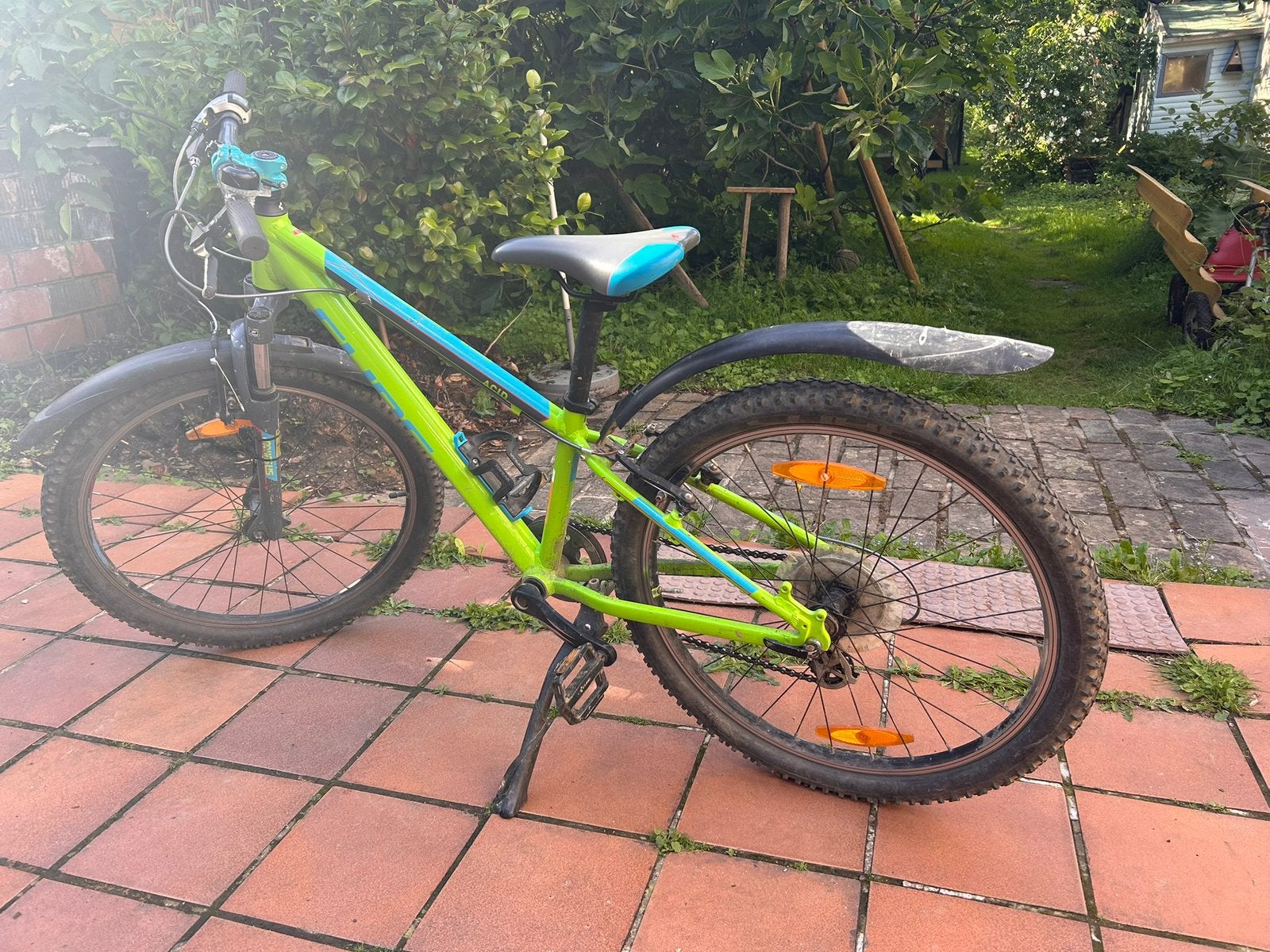 Cube 24” acid groen, Vélos & Vélomoteurs, Frein sur jante, V-brakes, Aluminium, Enlèvement