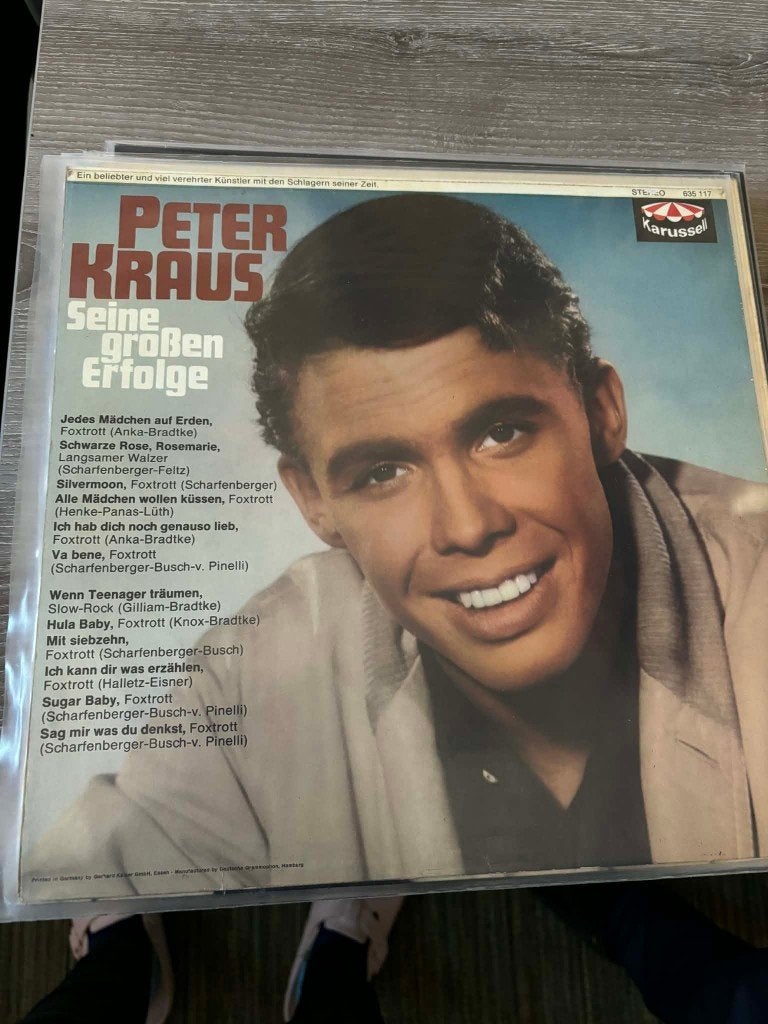 Peter Kraus lp, seine groben erfolge, grootste hits. 5 euro, Cd's en Dvd's, Vinyl | Overige Vinyl, LP, Gebruikt, Ophalen of Verzenden