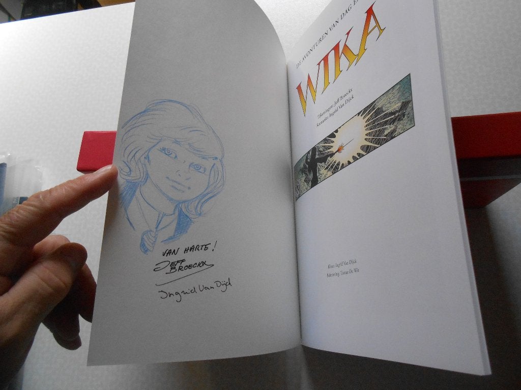 Dag en Heidi Wika 2010 1 ste druk. Met opdrachttekening., Neuf, Enlèvement ou Envoi, Une BD, Jeff Broeckx