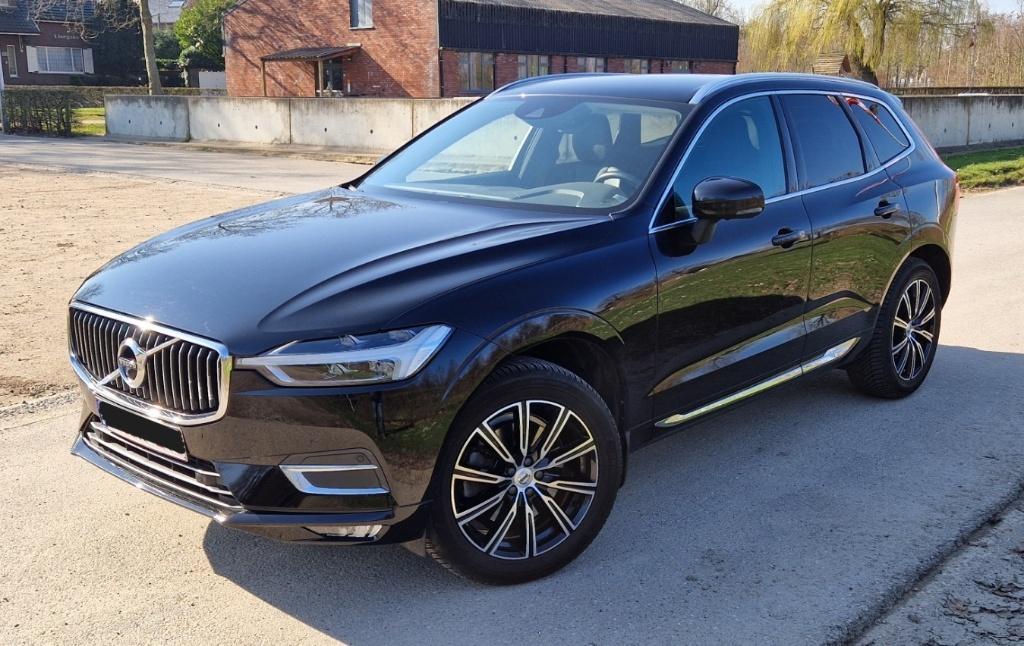 Volvo XC60 T5 AWD INSCRIPTION 360CAM/BLIS/Trekhaak, Auto's, Volvo, Automaat, 4 cilinders, Zwart, Leder