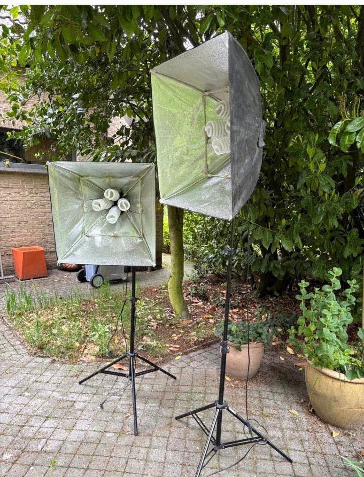 Falcon Eyes Continu Lichtset LH-ESB6060K 8x40W, Enlèvement, Utilisé, Falcon Eyes