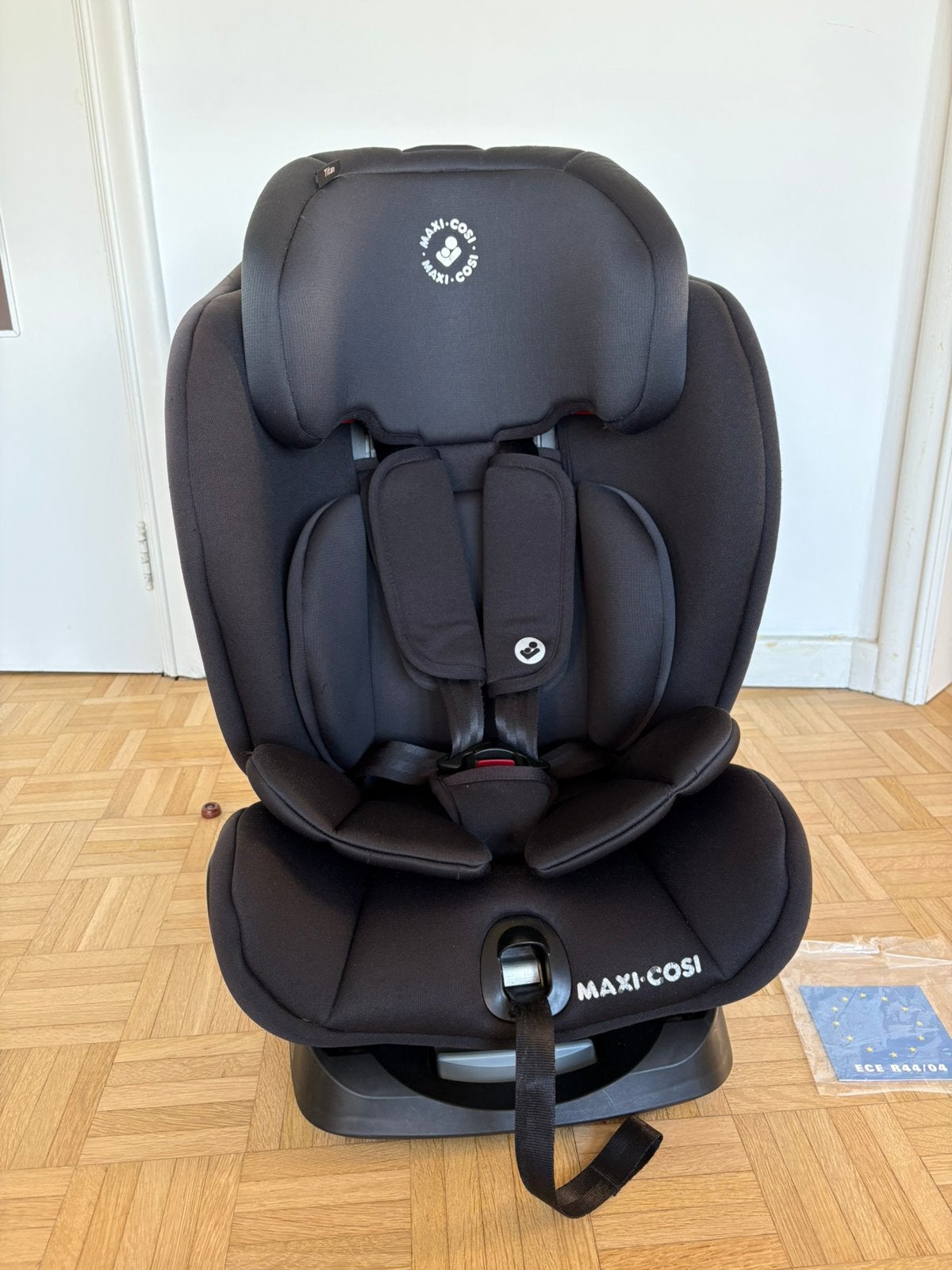 Autostoeltje Maxi Cosi Titan Zwart Autostoeltje, Ophalen, Zo goed als nieuw, 9 t/m 36 kg