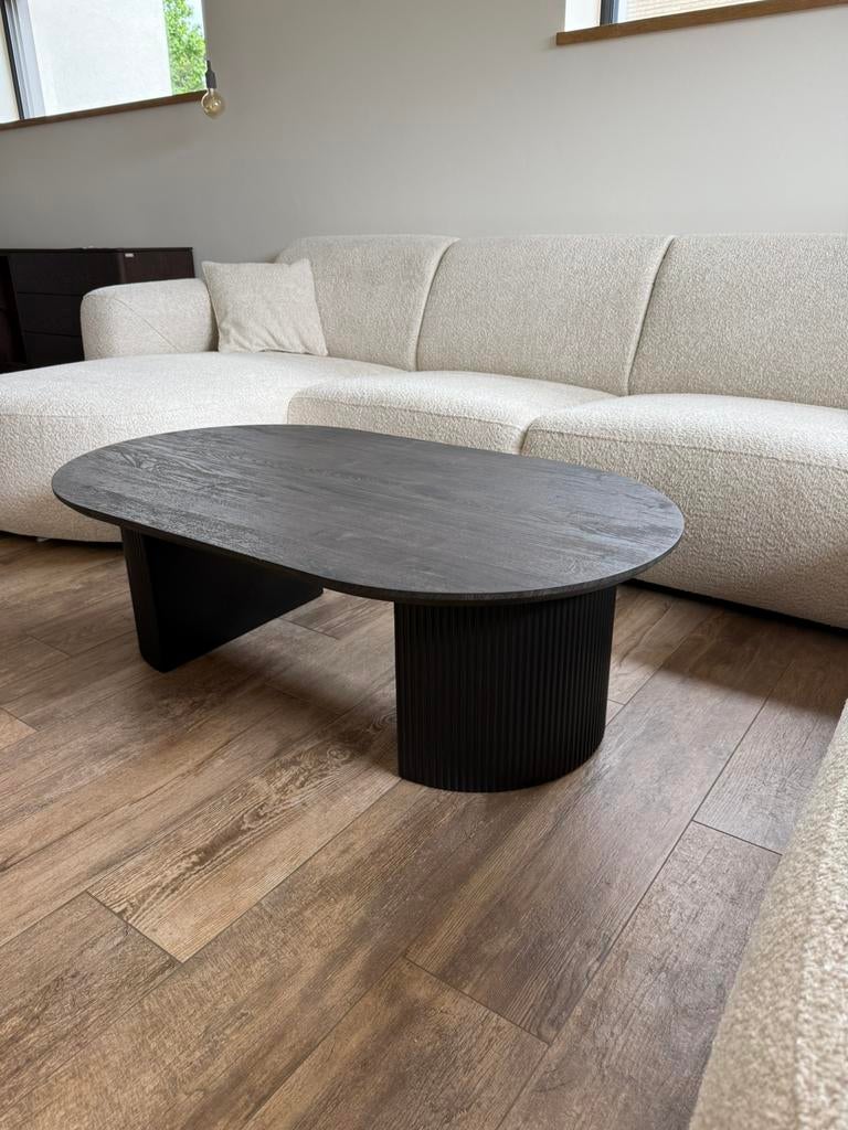 Splinternieuwe donkerbruine salontafel, Huis en Inrichting, Ophalen, 100 tot 150 cm, Nieuw, 50 tot 100 cm