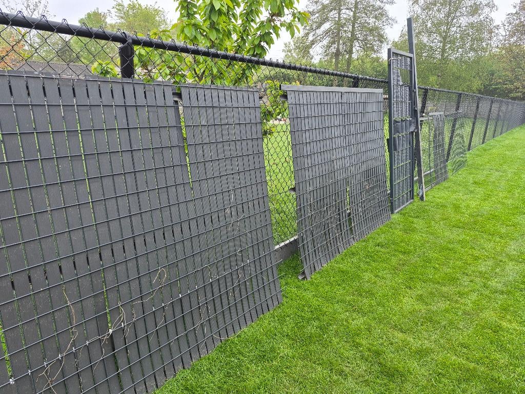 tuinpoort en en nog 2 omheiningen .... prijsdaling moet weg, Tuin en Terras, Ophalen, Gebruikt, Aluminium, Draaipoort