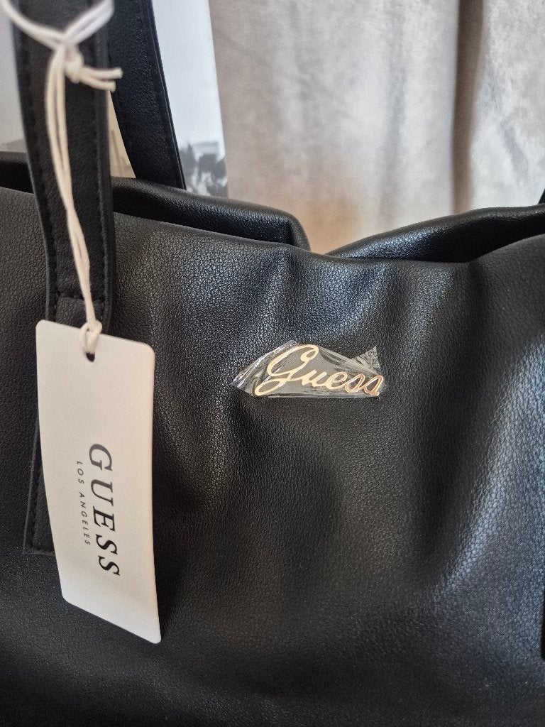 Guess shopper zwart, Ophalen of Verzenden, Nieuw, Zwart, Shopper