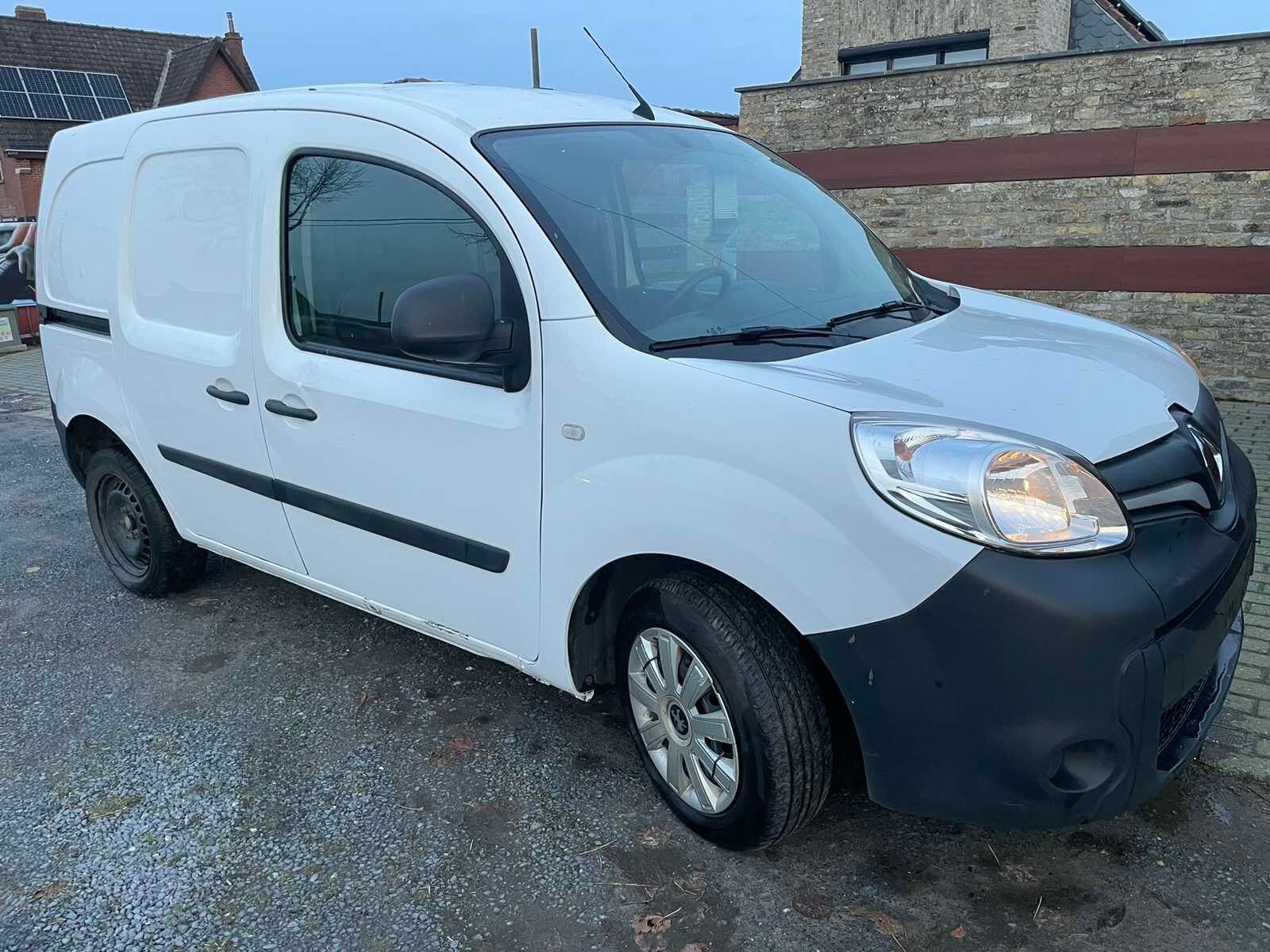 Renault Kangoo  bjaar 11/2020, Airco, 115.km,, Auto's, Voorwielaandrijving, Stof, 4 cilinders, Wit
