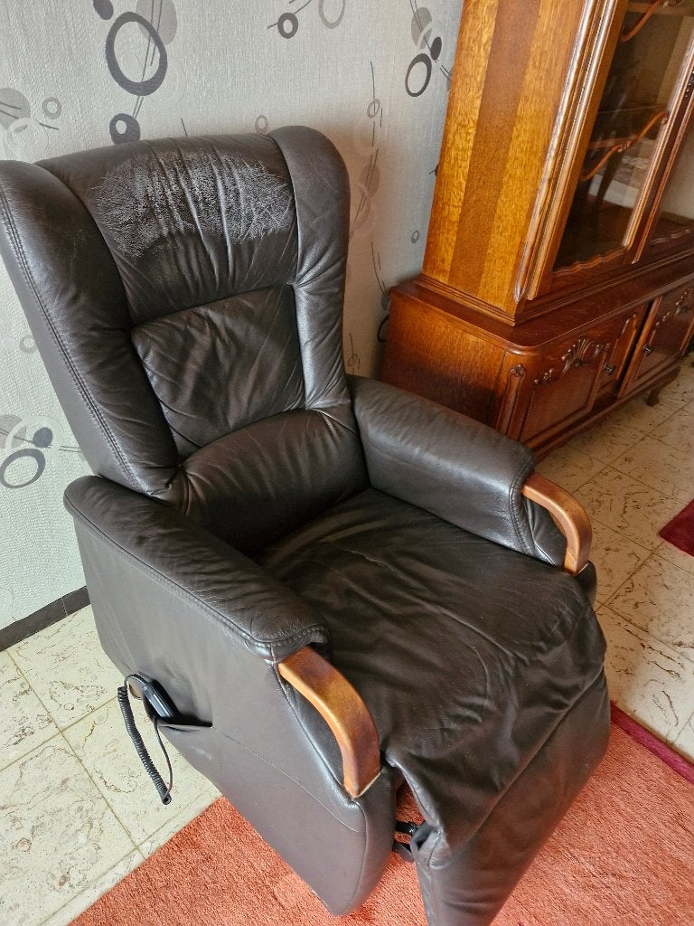 elektrische relax, Ophalen, Gebruikt, Eenpersoons, Rechte bank