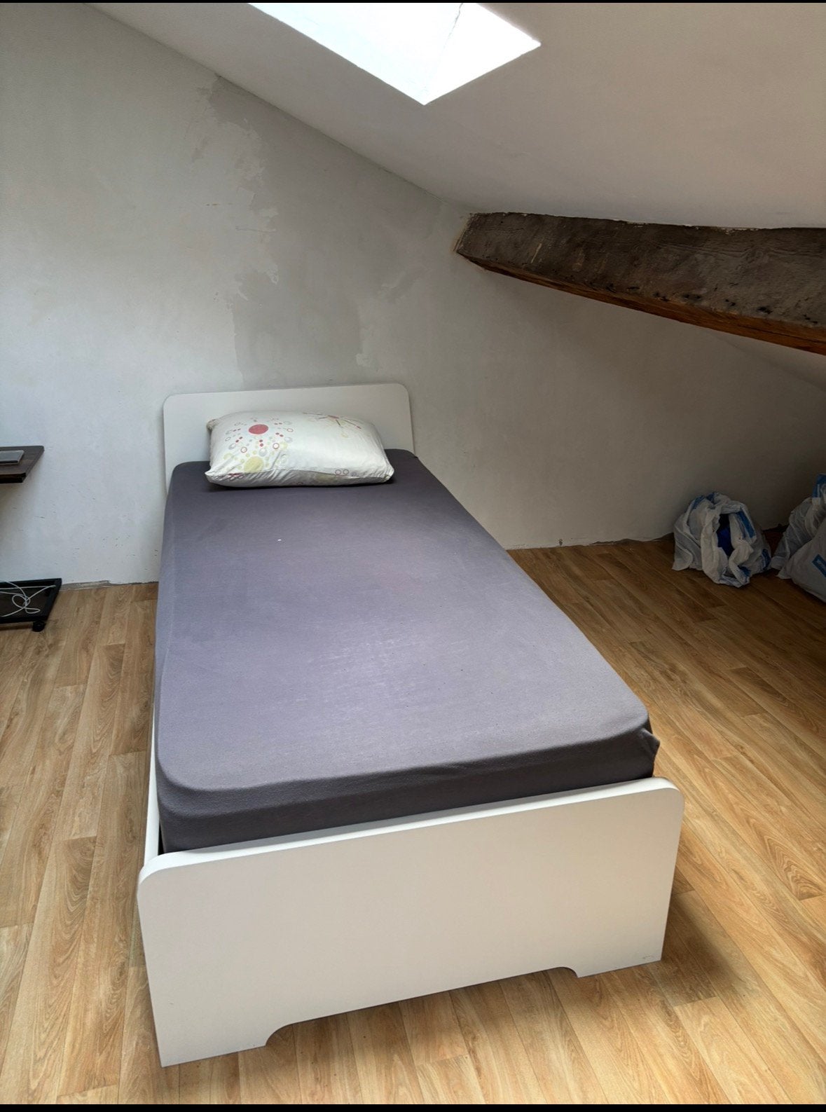 Lit une personne, Maison & Meubles, Enlèvement, Comme neuf