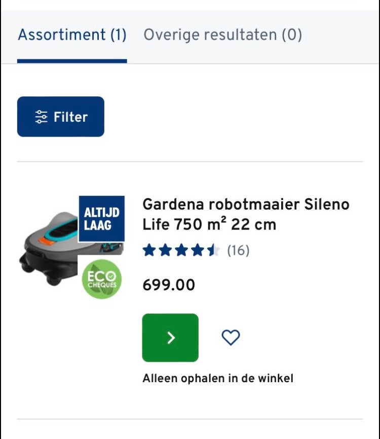 Robot grasmaaier, Tuin en Terras, Ophalen, Nieuw