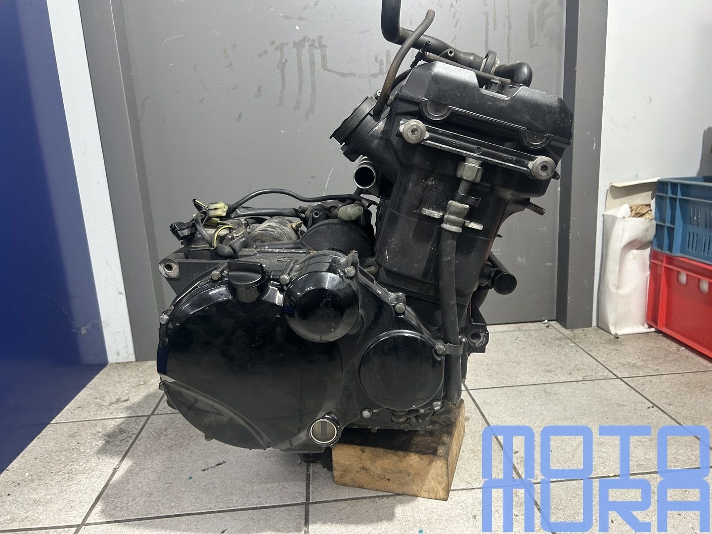 Motorblok voor de Kawasaki ZZR 1200 2002 - 2005 ZZR1200 comp, -, Utilisé, -, -