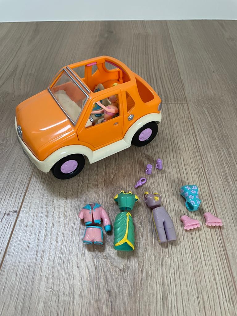 Polly Pocket Beach Suv - 2001 - perfecte staat, Kinderen en Baby's, Ophalen of Verzenden, Gebruikt