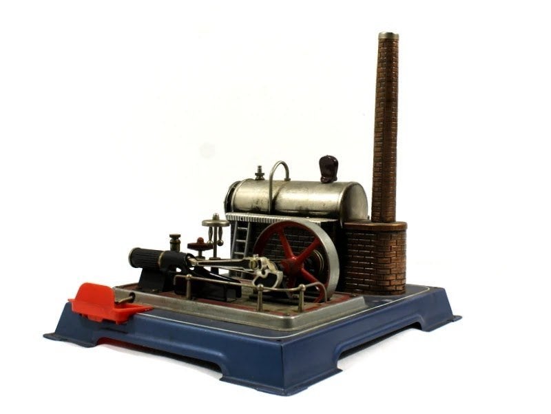 Wilesco Stationaire Modelstoommachine, Antiquités & Art, Enlèvement ou Envoi