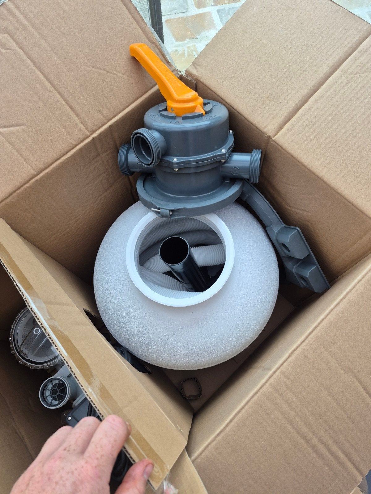 Zandfilter bestway 5,7kuub/uur nieuw!!, Ophalen