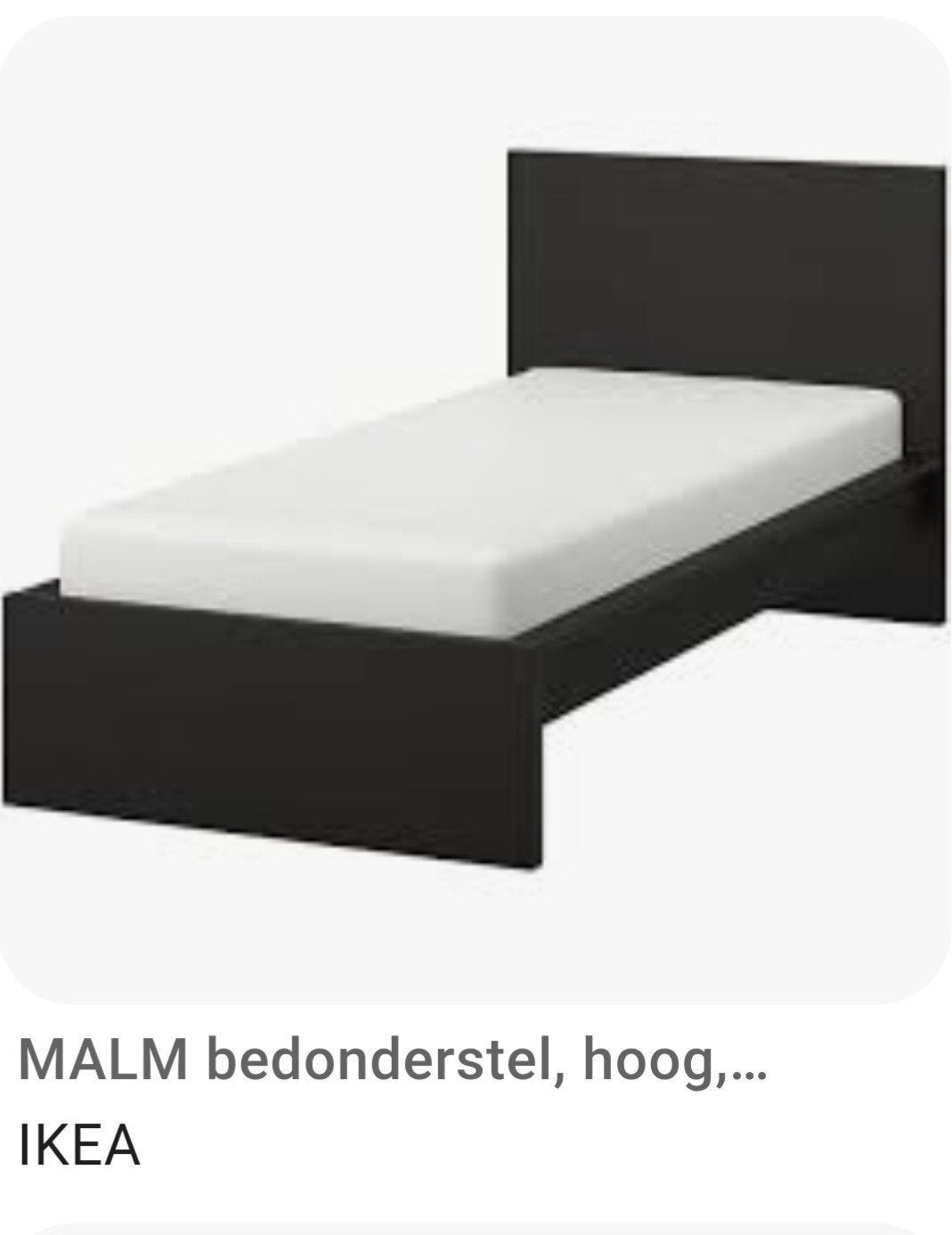 Bed met verstelbare lattenbodem, Huis en Inrichting, Ophalen, Verstelbaar, 90 cm, Eenpersoons