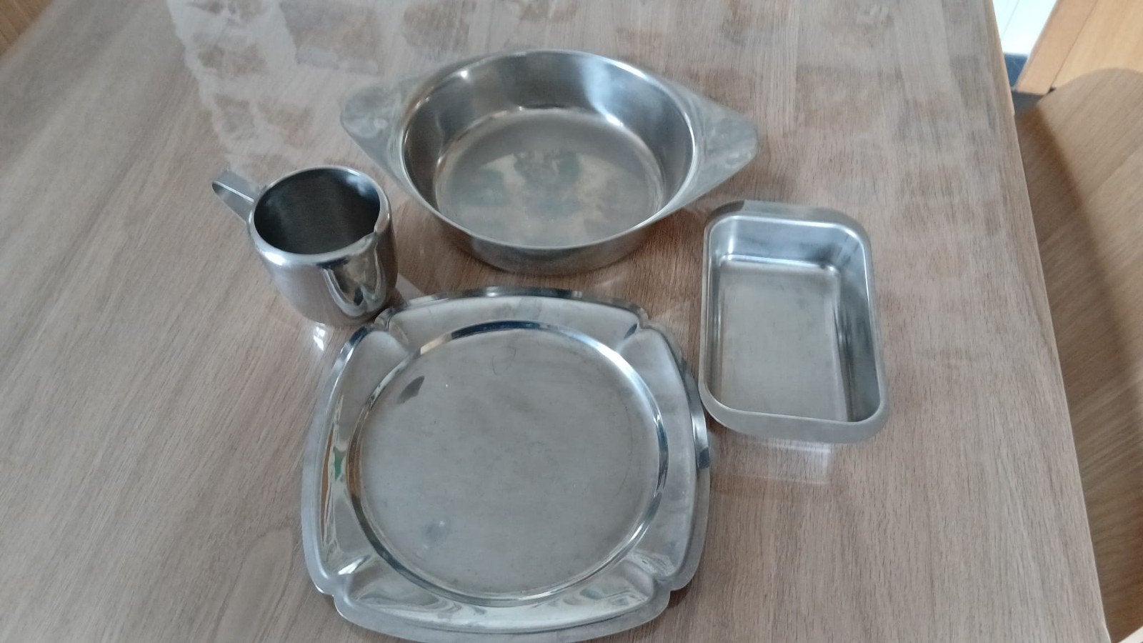 Lot inox, Enlèvement