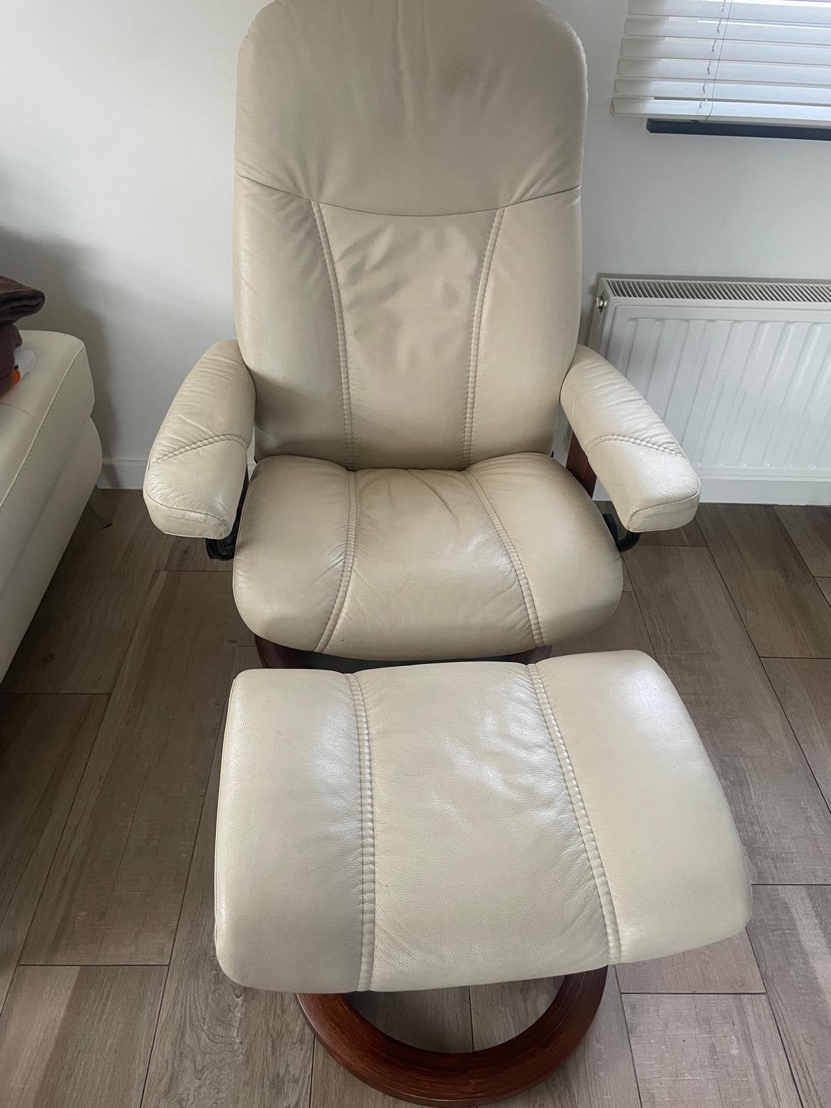 fauteuil inclinable Stressless confortable, Maison & Meubles, Enlèvement, Utilisé, Cuir, Hedendaags landelijk