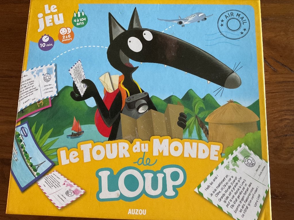 Le tour du monde de loup Auzou, Enfants & Bébés, Enlèvement, Comme neuf, Découverte