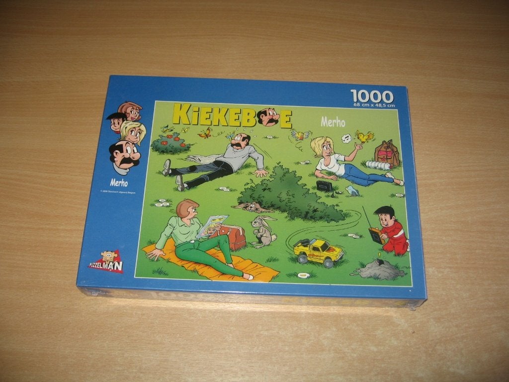 Kiekeboe - Puzzel 1000 stukken - Nieuw - Nog in seal verpakt, Eén stripboek, Ophalen of Verzenden, Nieuw, Merho