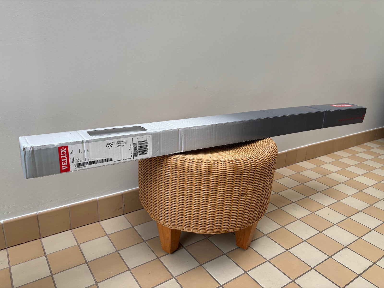 Verduisterend rolgordijn Velux - DKL U08 1025S, Huis en Inrichting, Overige merken, Verduisterend, Wit, Nieuw