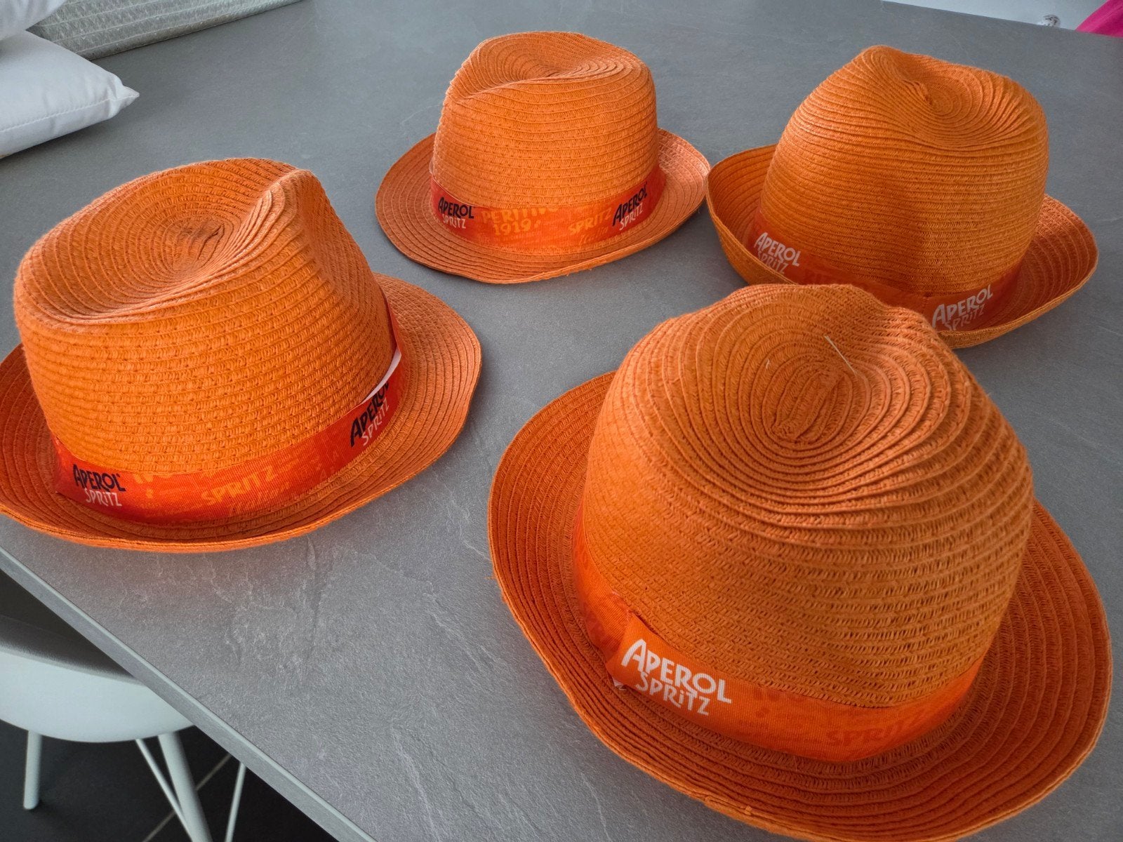 Set van 4 Aperol Spritz-hoeden
Nieuwe hoeden, Ophalen of Verzenden