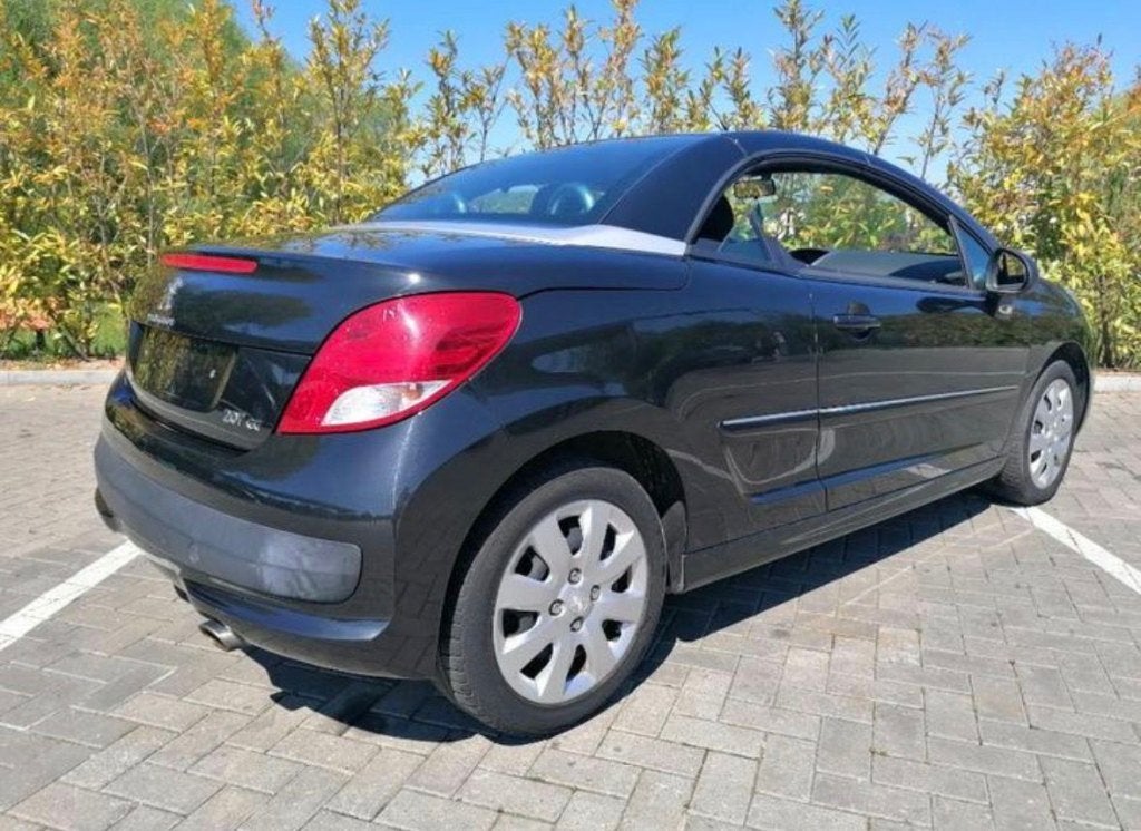PEUGEOT 207CC 1.6 BENZINE CABRIOLET, Auto's, Peugeot, Voorwielaandrijving, Stof, Zwart, 4 cilinders