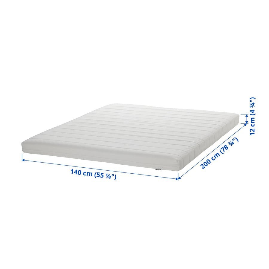 IKEA ÅFJÄLL Matelas en mousse, ferme/blanc, Enlèvement, Comme neuf